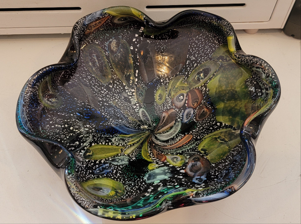 Murano Tutti Frutti Glass Bowl