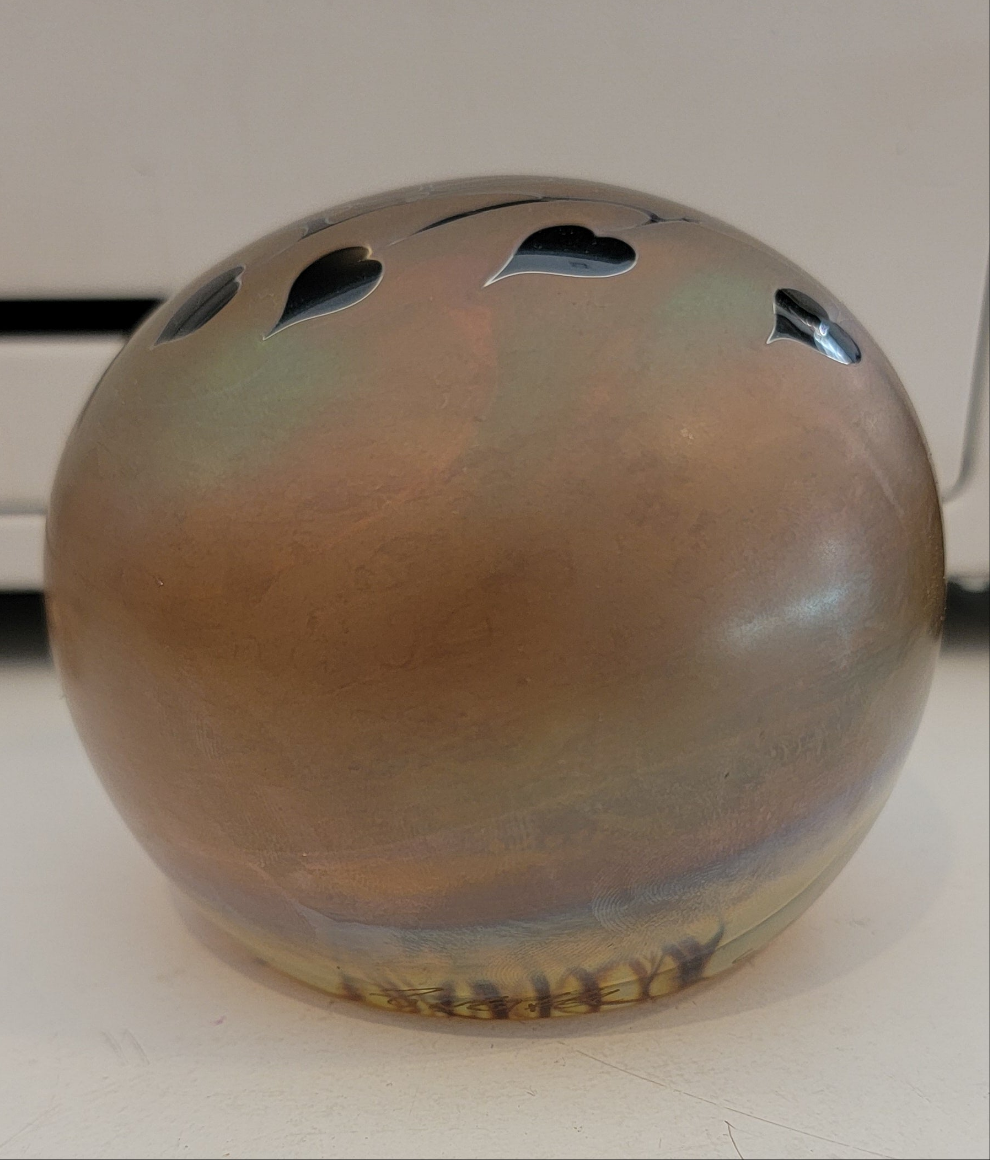 Zweifel signed paperweight
