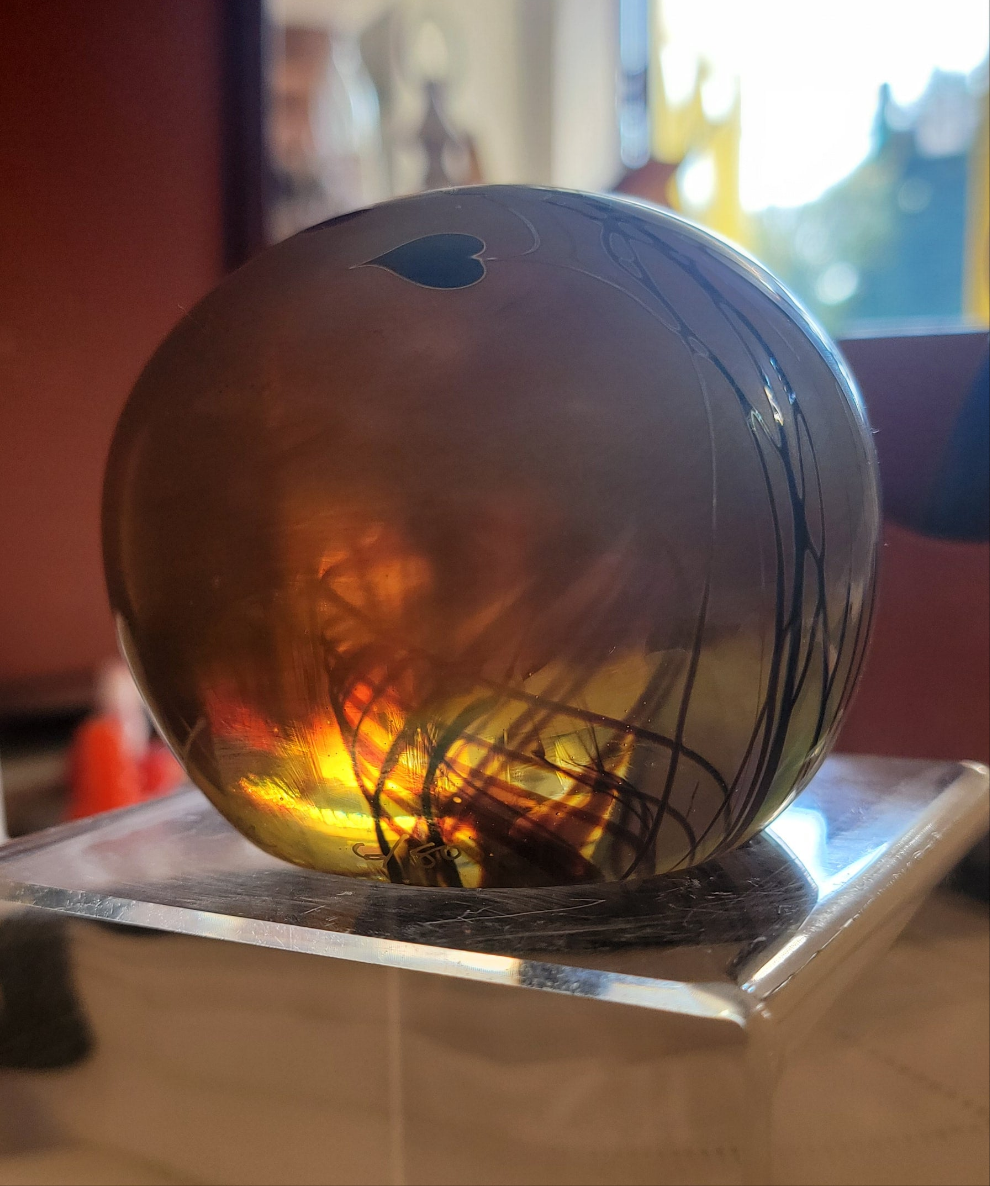 Zweifel signed paperweight