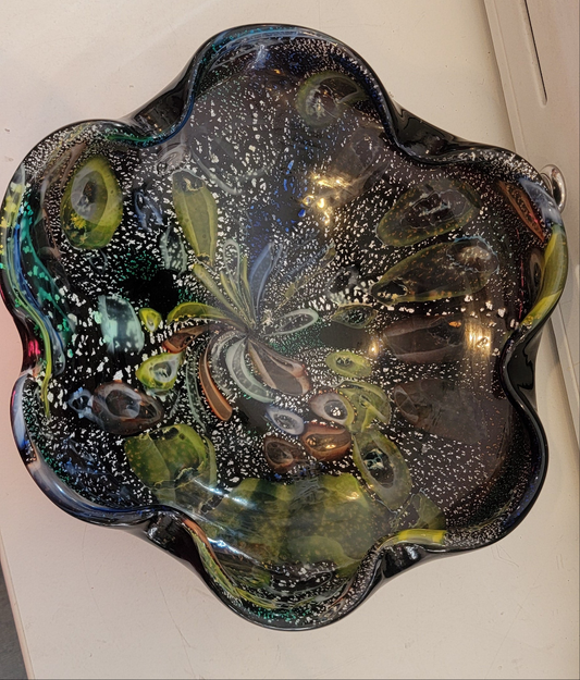 Murano Tutti Frutti Glass Bowl