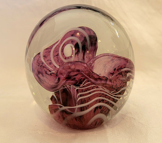 Signed Eikholt paperweight